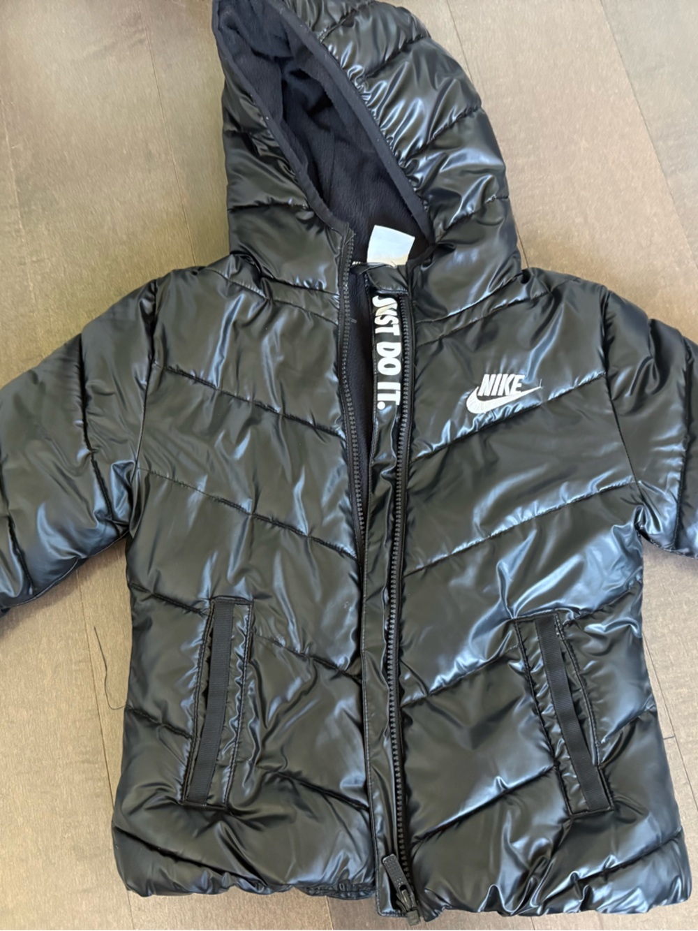 Nike Kids Black Puffer Jacket | Size M / 10-12 | Excellent Condition